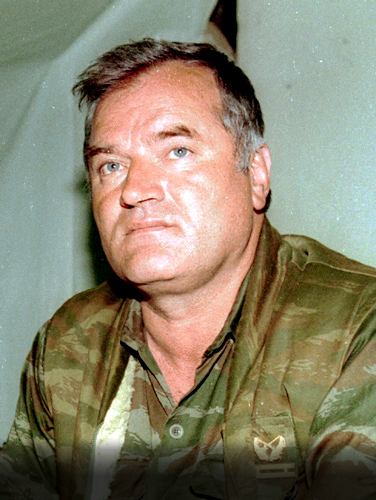 Porträtaufnahme Ratko Mladić