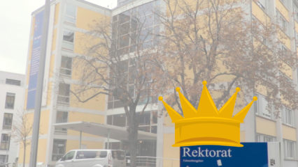 Rektorat mit Krone