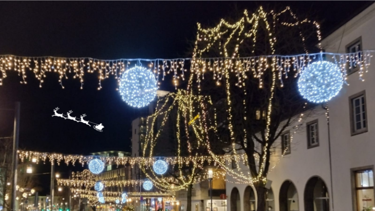 Weihnachtsbeleuchtung Freiburg
