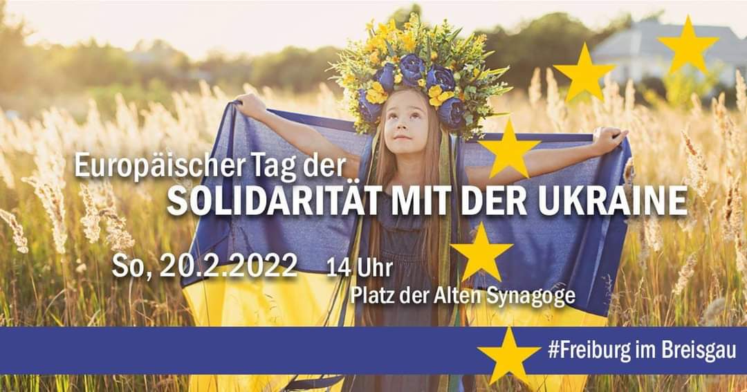 Tag der Europäischen Solidarität mit der Ukraine Beitragsbild Tag der Europäischen Solidarität mit der Ukraine