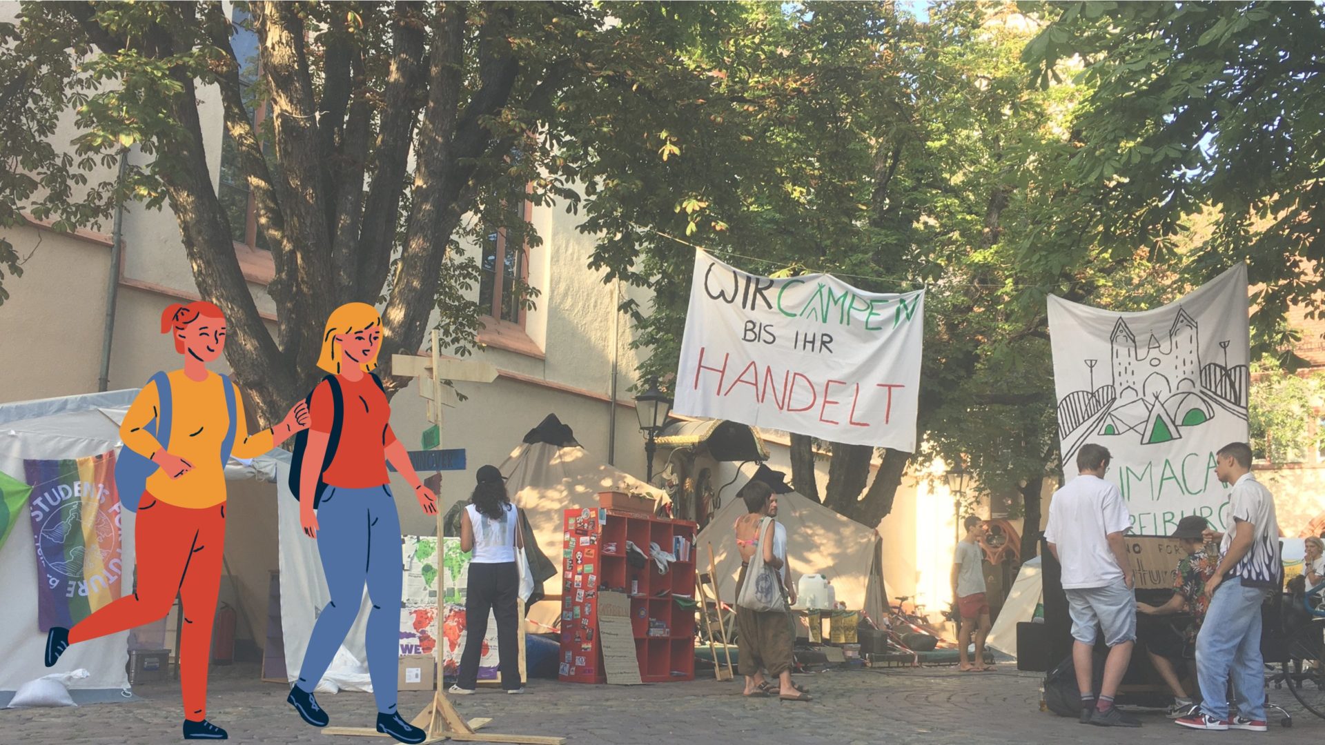 Wir campen bis ihr handelt Beitragsbild Wir campen bis ihr handelt