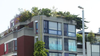 Ökologische Stadt - Basel ist von oben grün