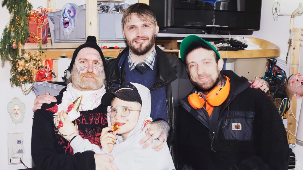 Die Rockband Team Scheisse im Interview bei uniFM